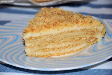 Торт "медовый" с заварным кремом
